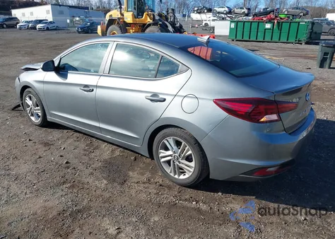 2019 Hyundai Elantra Sel из США, поврежденный, VIN KMHD84LF5KU793594